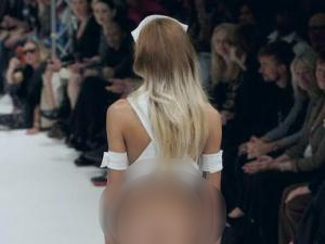 時裝周男女模特豪放 露肉現春光挑逗味十足