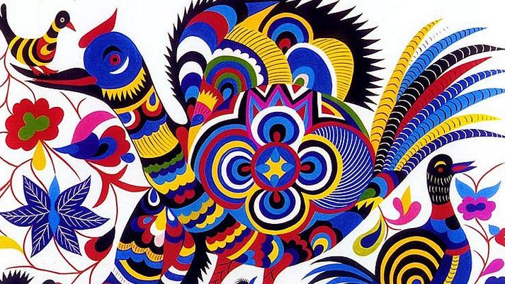 ”東方畢加索“安塞農民畫