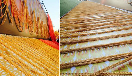 有錢任性,迪拜打造世界最長金鏈長度5千米