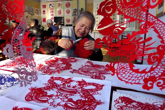 出神入化，剪紙藝術代代傳承