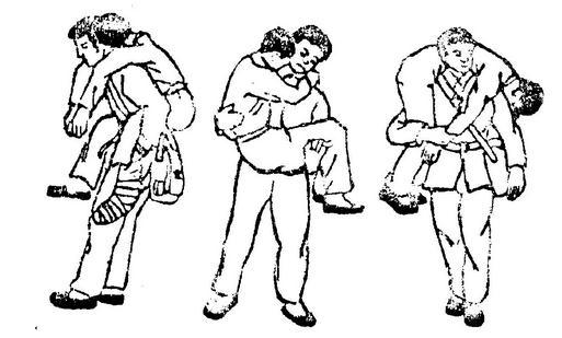 教你搬運傷員的正確方法