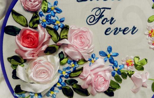 絲帶繡的制作方法 絲帶繡的文化價值