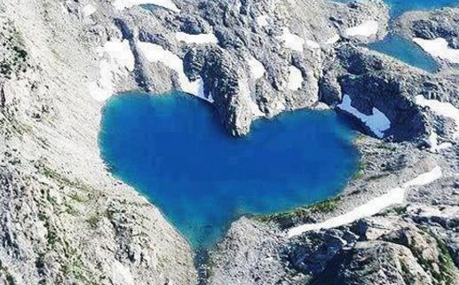 全球五大天然心型湖,超浪漫!一定要去看看~